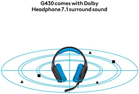 G430 Gaming Headset - Fekete