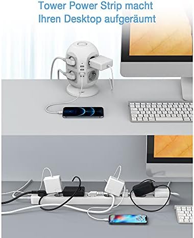 ZLXDP Asztali Multi Egységek Dugók Kiterjesztését Socket Európai elosztót Kapcsoló USB Portss 1,5 M/2M Vezeték EU Power Adapter