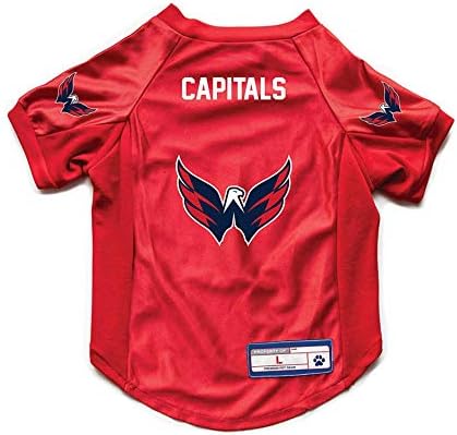 Littlearth NHL Washington Capitals Szakaszon Pet Jersey-ben, a Csapat Color, X-Large