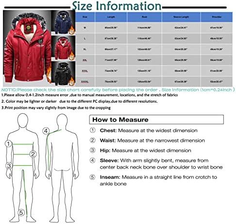 ADSSDQ Plus Size Kabát Férfi Hosszú Ujjú Alkalmi Téli Szabadtéri Kényelmes Kabát Nehézsúlyú Grafikus Meleg kapucnis felső Button6
