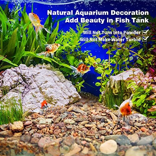 WDEFUN 3.3 Kg Akvárium Kavics, akvárium Dekorációs Homok, Természetes Kaktusz Bonsai Kavics, Terrárium Kitöltése DIY Kertészeti