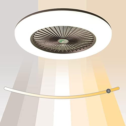 Gyári Ár Egyszerűség Akril Ventilátor Csillár LED Három-hang Lámpa Mennyezeti Ventilátor Lámpa Modern ABS Rajongó Penge Távirányító Rajongó