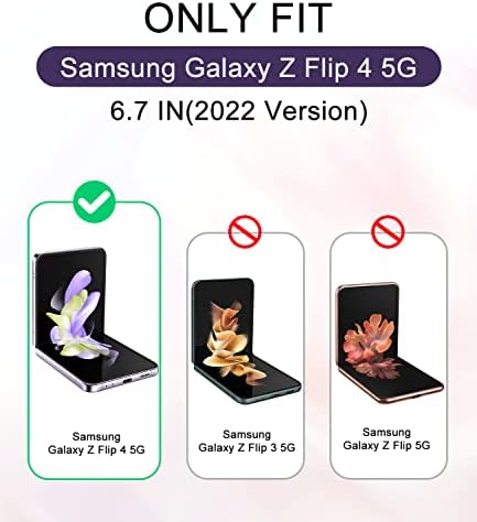 Samsung Z Flip 4 Esetben állvánnyal,Hosgor Aranyos Csuklópántot Slim Vékony Luxus Fedezi, a Lányok, a Csuklópánt Kitámasztó Nehéz PC-Teljes-Test
