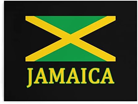 Nudquio Jamaikai Zászló Vászon Festmény Wall Art Lógó Képet Haza Hálószoba, Nappali Irodájában Dekoráció Unframe-Stílus