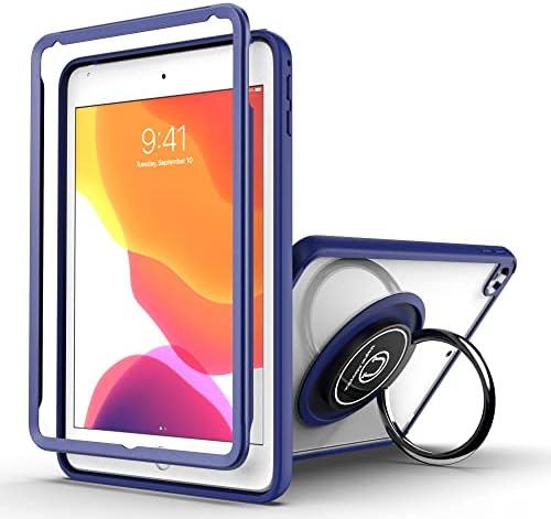 Tablet Táskák Könnyű tok iPad Mini4/Mini5 7.9 colos,Masszív Katonai Ütésálló tok-360° Forgatható Állvány TPU hátlap Tabletta burkolata
