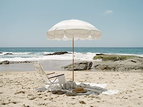 Business & Öröm Co. Holiday Beach Takaró - Tökéletes A Beach & Piknikek - Túlméretezett Strand Törölközőt a Fringe - Puha 500 GSM