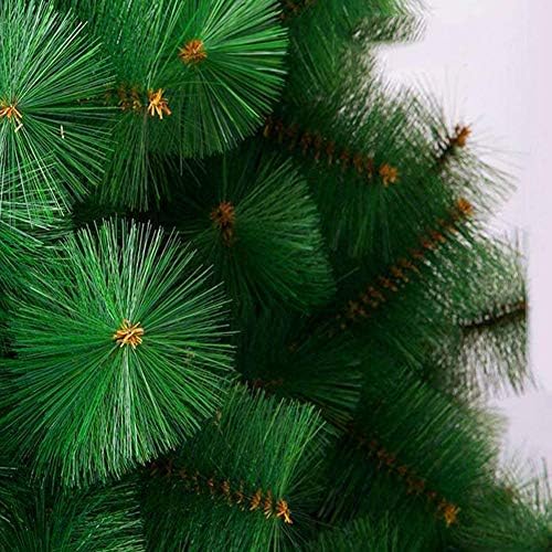 TOPYL 6FT Mesterséges karácsonyfa Világít Ünnepi Dekoráció, Prémium Csuklós karácsonyfa w/Összecsukható Fém Állvány, Környezetbarát