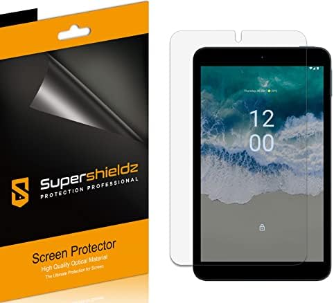 (3 Csomag) Supershieldz Célja a Nokia T10 Tablet 8 hüvelykes Képernyő Védő, Nagy Felbontású Clear Pajzs (PET)