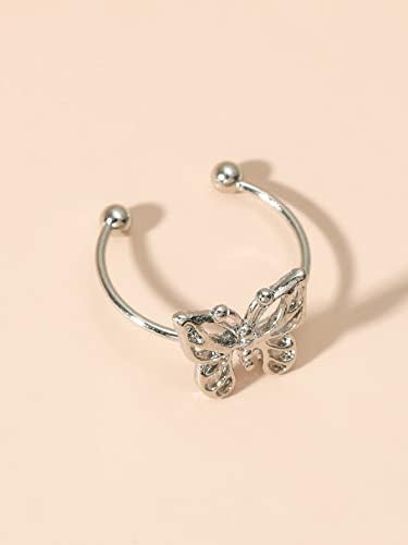 YOCAHU Pillangó Dekoráció-Gyűrű (Szín, méret : Egy Méret)