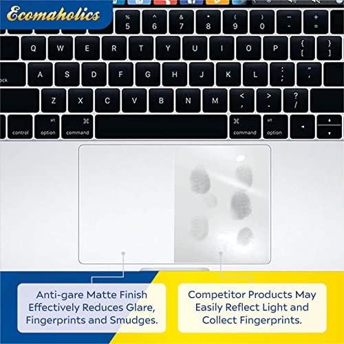 (2 Db) Ecomaholics Laptop Touch pad Védő Fedél ASUS Chromebook CR1 (CR1100) 11.6 hüvelykes Laptop, Átlátható, Nyomon pad Védő Bőr Film