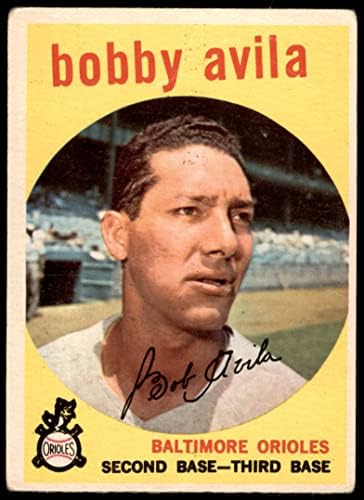 1959 Topps 363 Bobby Avila Baltimore Orioles (Baseball Kártya) Dean Kártyák 2 - JÓ Orioles