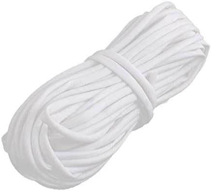 X-mosás ragályos PVC Jelölés Cső Hüvely 2,5 mm, Belső Átm 15M Fehér Kábel ID Nyomtató(Érdekesség de tubo de marca de PVC, 2,5 mm-es Dia