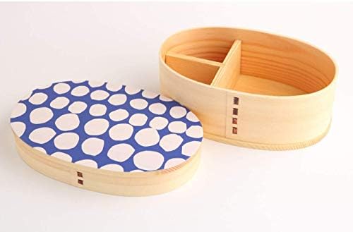 Japán Hagyományos, Fából készült Ebédet Bento Box Mágus Wappa által Tervezett Japán (FH4-9X-6)