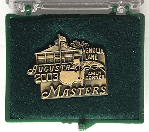 2003 Masters golf réz pin-augusta national magnolia lane ámen sarok