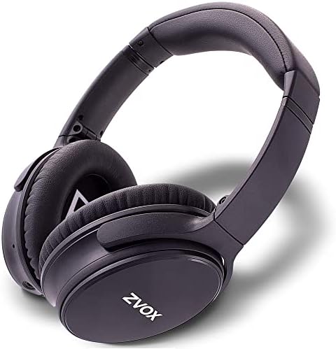 ZVOX zajszűrő Fejhallgató - Át Fül Bluetooth Fejhallgató AccuVoice Technológiával, Vezeték nélküli Fejhallgató Mikrofonnal,AV50