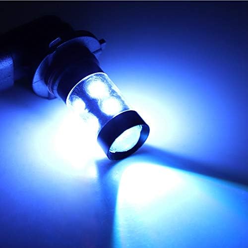 Fydun LED Izzó, 2DB 6500K-7000K 50.000 óra 750LM 9005 9006 50W 10SMD Jég Kék LED Fényszóró Izzók Kit Ködlámpa Autó Vezetési Lámpa