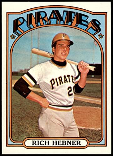 1972 Topps 630 Gazdag Hebner Pittsburgh Pirates (Baseball Kártya) NM/MT Kalózok