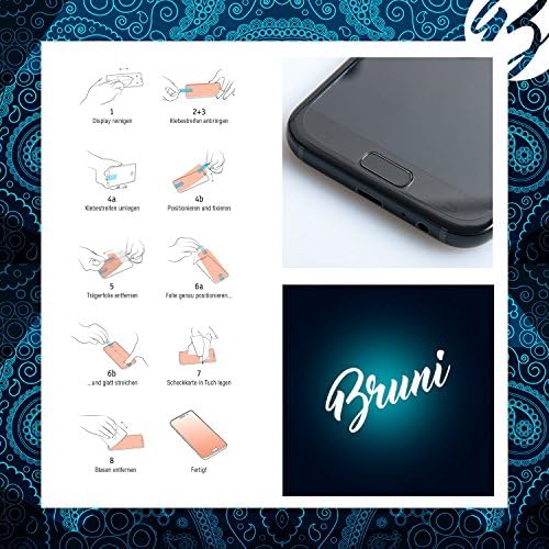 Bruni képernyővédő fólia Kompatibilis a Huawei MediaPad M5-Lite 10 Védő Fólia, Crystal Clear Védő Fólia (2X)