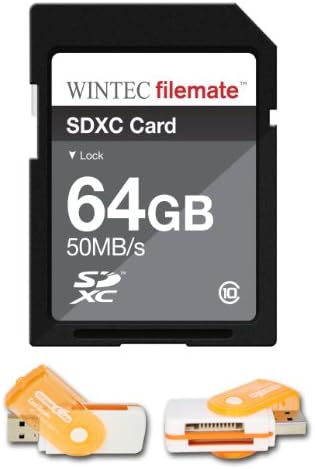 64GB Class 10 SDXC Nagy Sebességű Memóriakártya 50MB/Sec. A Nikon COOLPIX S6100 COOLPIX S80 Kamerák. Tökéletes nagysebességű