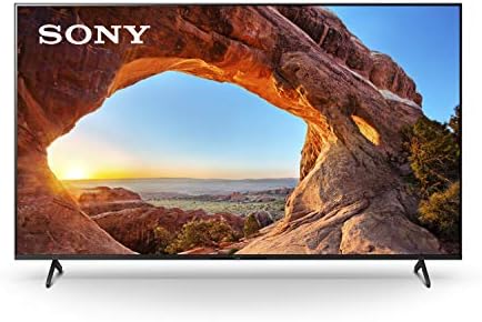 Sony X85J 55 cm-es TV: 4K Ultra HD LED Smart Google TV Natív 120 hz-es Képfrissítési Sebesség, Dolby Látás HDR és Alexa