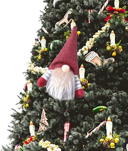 Happyyami Karácsonyi Gnome Dekoráció Ülő Svéd Gnome Baba Karácsonyi Manó Figurák, Karácsonyi Asztali Díszek Karácsonyi Játék, Ajándék