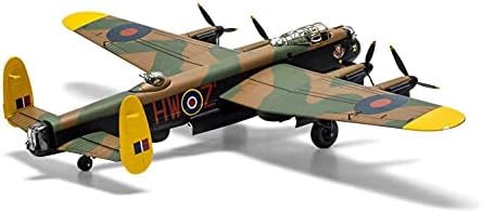 Corgi Fröccsöntött Avro Lancaster B MK III Grogs A Lövés 1:72 a második VILÁGHÁBORÚ Katonai Repülőgép Kijelző Modell AA32627, Zöld
