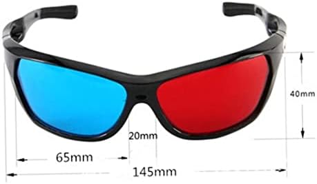 3D Szemüveg Vörös-Kék 3D-s Virtuális Videó Anaglif Szemüveget a Klip Szemüveg Film házimozi Anaglif 3D Szemüveg 3D Vision Szemüveg,