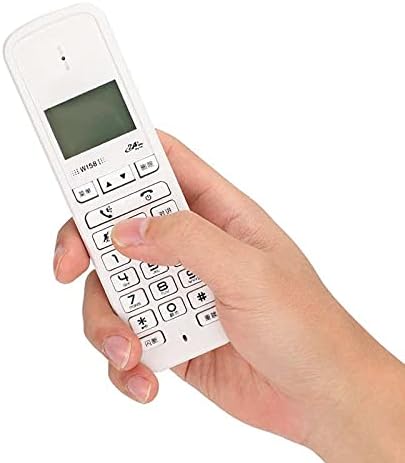 SDFGH Digitális, Vezeték nélküli Kézi Ingyenes Kaputelefon kihangosított Hívás Telefon Home Office Vezeték nélküli Telefon (Szín : B)