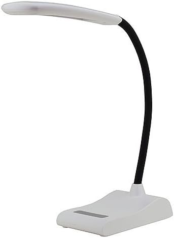 MarsLG 5 fokozatú Szabályozható Érintse meg a Kapcsolót Flex Nyak asztali LED Lámpa 6 Watt, Csomag 10 Lámpák, 2407WHx10 (Egy Egység)
