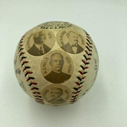 Dave Bancroft Egyetlen Aláírt 1926 Nemzeti Liga Jubileumi Baseball SZÖVETSÉG COA - Dedikált Baseball