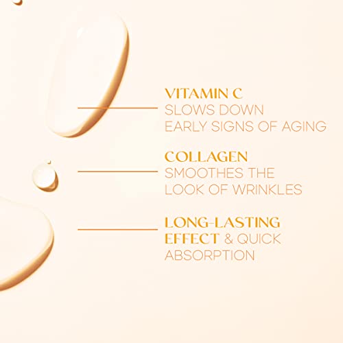 Bőr 2.0 C-Vitamin, valamint a Kollagén Arc Szérum - Segít a Sötét Foltok & Akne, Harcol az Öregedés Jeleit, Bőr, Csillogó