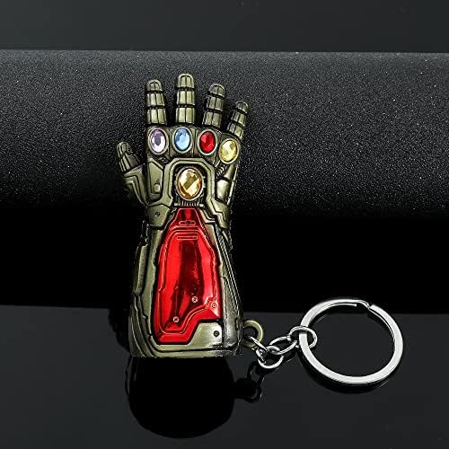 Angyalok Thanos Infinity Gauntlet Kulcstartó Infinity Kulcstartó Gyűrűk Tartozék
