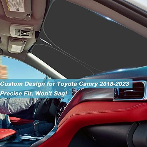 Toyota Camry Szélvédő Napernyő, 2023 2022-2018 Első Összecsukható Nap Árnyékban UV-Ray Blokk & Nap Hő Védelem