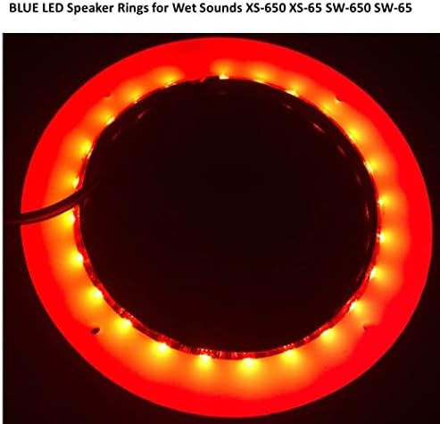 ROBBANÁS LED - 2db Utángyártott Helyettesítő LED Hangszóró Fény Gyűrűk is kompatibilis a Rockford Fosgate M282 M282B PM282 PM282B