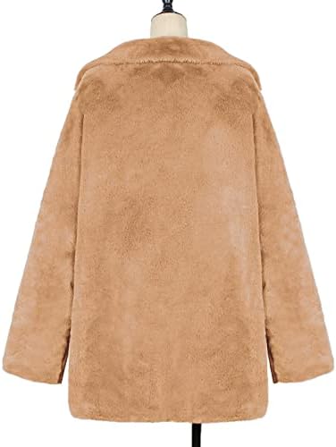 A téli Kabátok Női Üzleti Kívül Felsőruházat Hajtóka Hosszú Meleg Sűrűsödik Plüss Kabát Téli Szilárd Kabát