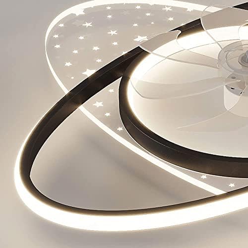 58W Modern Kreatív LED Ventilátor Mennyezeti Ultra-Vékony Mennyezeti Lámpa Távirányító szemvédő Csendes Ventilátor Hálószoba, Nappali,