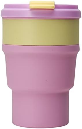 SKYXINGMAI Összecsukható Kupa Szilikon Összecsukható Csésze/Bögre Sport üveg Fedő - Csésze Kávé | Pocket Méret Utazási Kupa,Hordozható