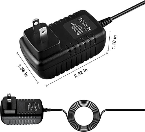 A fickó-Tech AC Adapter, Töltő, hálózati Kábel Kompatibilis EM3 EM03 BS-24V-2500mAh Masszázs Fegyver