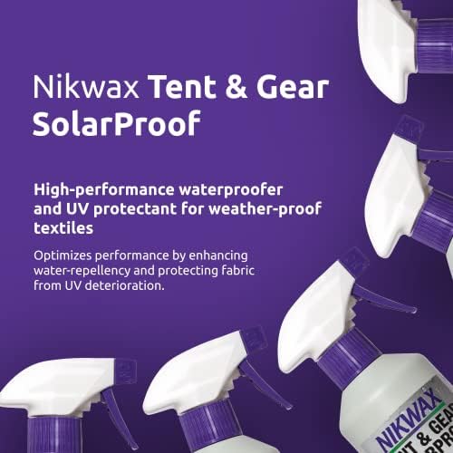 Nikwax Sátrat, Felszerelést, Tisztítás, Vízszigetelés, valamint UV-Védelem