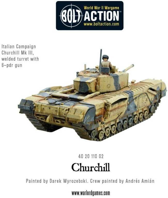 Csavar Akció Churchill Gyalogság Tank 1:56 második VILÁGHÁBORÚ Katonai Wargaming Műanyag Modell Készlet