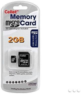 Cellet MicroSD 2GB Memória Kártya Samsung SGH-i7110 Telefon SD Adapter.