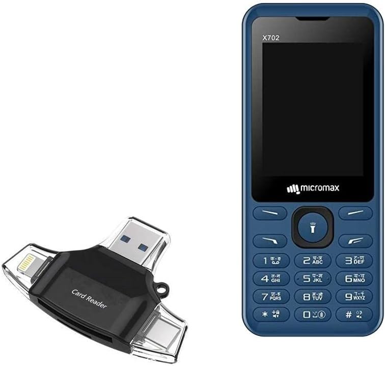 BoxWave Smart Modul Kompatibilis Micromax X702 (Smart Modul által BoxWave) - AllReader SD Kártya Olvasó, microSD Kártya Olvasó SD-Kompakt