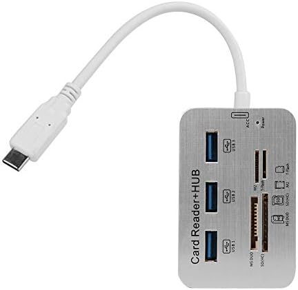 7 1 C Típusú Adapter SD kártyaolvasó, 3 USB Port Hub a Töltés, illetve az Olvasást, Kamera