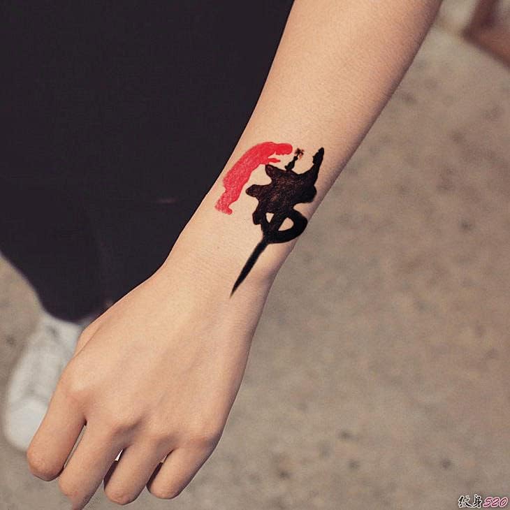 12 Darab Kínai Írás Vízálló Tetoválás a Férfiak, mind a Nők Alkalmazni Személyes Kreatív Tetoválás Matricák, karok, Mellkas,