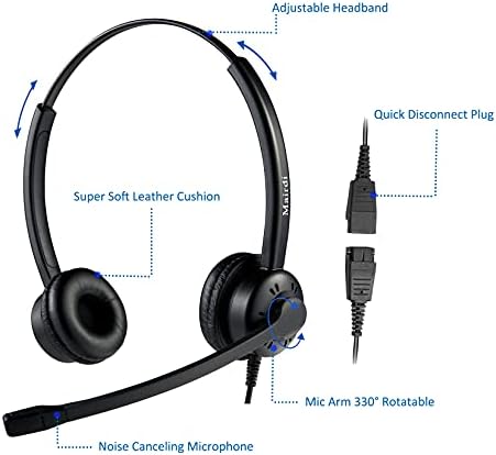2,5 mm-es Telefon Headset zajszűrős Mikrofon Panasonic, Beleértve a 3,5 mm-es Csatlakozó mobiltelefon, PC, Laptop, CallCenter Hivatal Fülhallgató