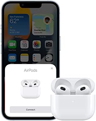 Az Apple AirPods (3rd Generation), Vezeték nélküli Fülhallgató, a MagSafe Töltő Esetben. Térbeli Audio, Verejték, Vízálló,