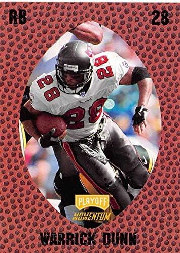 1998 Rájátszás Lendületet Kiskereskedelmi Foci 61 Warrick Dunn Tampa Bay Buccaneers Hivatalos NFL Trading Card