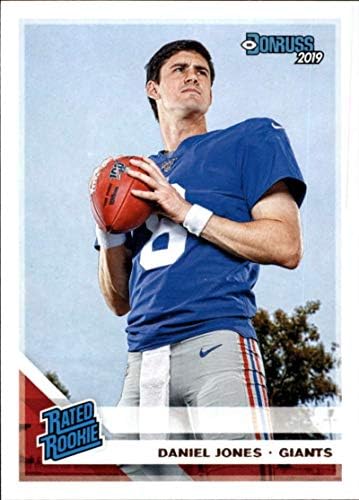 2019 Donruss 304 Daniel Jones New York Giants RC Kezdő NFL Labdarúgó-Trading Card