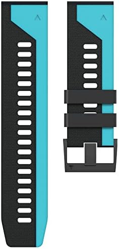 MURVE 26 22mm Quick Fit Watchband A Garmin Fenix 6X 6 Pro 5X 5 + 3 HR 935 Enduro Szíjak, Szilikon Easyfit gyorskioldó karkötő