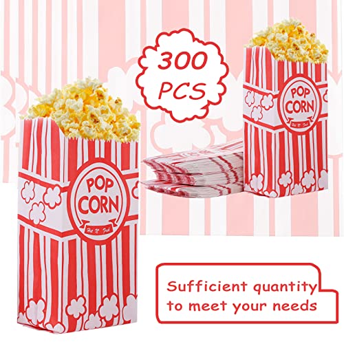 300 Darab 1 oz Popcorn papírzacskó Kis Pop Sarokban Táskák Egyedi Személyre a Popcorn Gép Fél Eldobható Pop Kukorica Tároló Táska